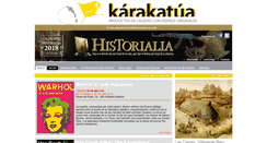 Desktop Screenshot of historialia.com